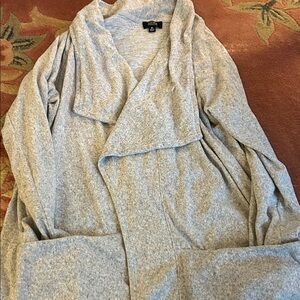 Jones New York Signature Gray Cardigan